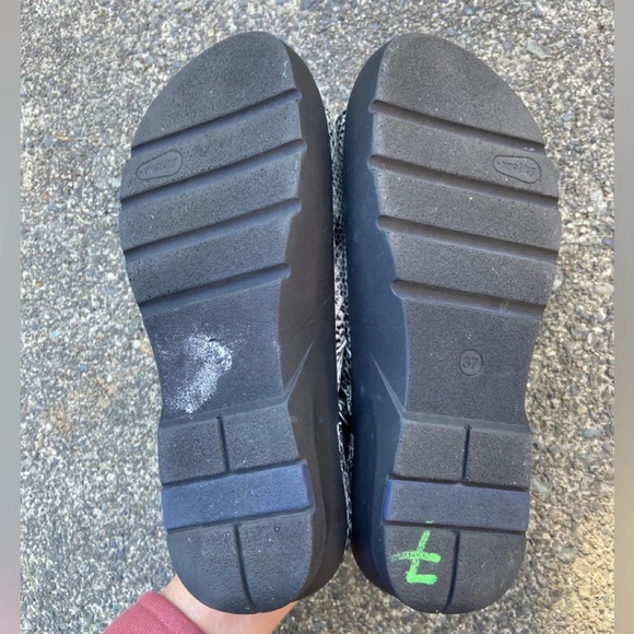 Wolky womens  Jewel Heeled Leather Mary Jane Sandals Sz 37 - Picture 8 of 9